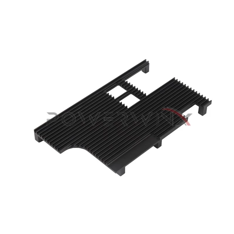 CNC machined aluminum heat sink (2)